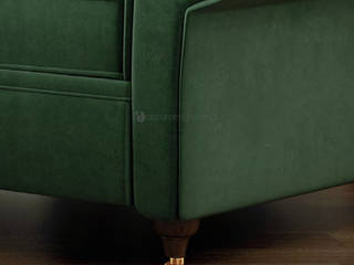 Sofá 3L PLSF34, Decordesign Interiores Decordesign Interiores Classic style living room Textile Amber/Gold