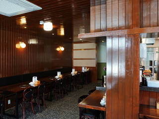 레스토랑 인테리어 RESTAURANT INTERIOR_부산인테리어, 감자디자인 감자디자인 Eclectic style dining room