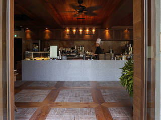 카페 인테리어 CAFE INTERIOR_부산인테리어, 감자디자인 감자디자인 Tropical style dining room