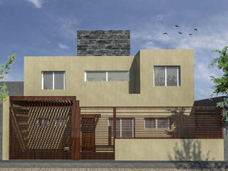 Casa LYA, Dinamismo Arquitectura Dinamismo Arquitectura منزل عائلي صغير الخشب البلاستيك المركب