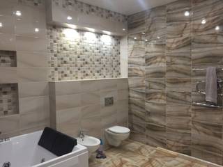 Квартира в Екатеринбурге, Дизайн Интерьера Дизайн Интерьера Modern bathroom
