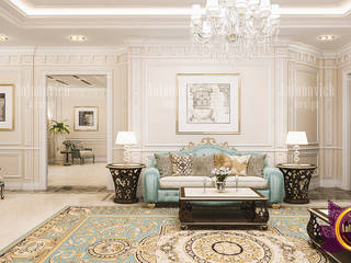 Sleek Stylish Living Room Interior, Luxury Antonovich Design Luxury Antonovich Design