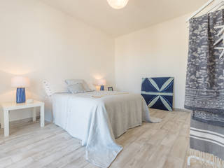 HOME STAGING di un appartamento SUL MARE A BELLARIA (RN), Mirna Casadei Home Staging Mirna Casadei Home Staging غرفة نوم