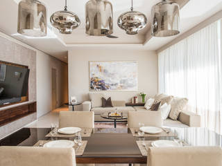 Neutral and Serene, Design Intervention Design Intervention Minimalist living room Beige