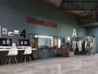 VERO CONCEPT MİMARLIK – Akçakaya Tekstil Fotoğraf Stüdyosu:  tarz Ofisler ve Mağazalar