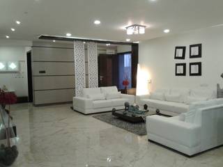 4 bhk, Espee Designs Espee Designs Salones de estilo moderno