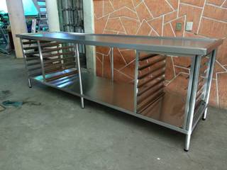 MUEBLES COCINA INDUSTRIAL, TRAMEINOX TRAMEINOX Spazi commerciali