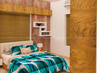 Interiors in Cochin , Aescon Builders and Architects Aescon Builders and Architects Chambre asiatique