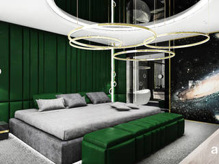 Aranżacje nowoczesnej sypialni | ARTDESIGN, ARTDESIGN architektura wnętrz ARTDESIGN architektura wnętrz Modern style bedroom