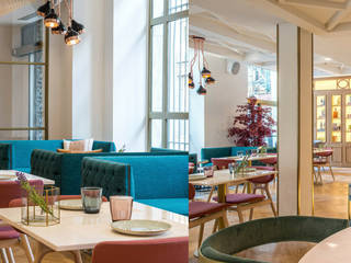 Hotel Vincci Centrum, Madrid, DelightFULL DelightFULL Commercial spaces Copper/Bronze/Brass White
