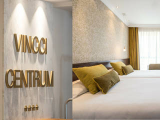 Hotel Vincci Centrum, Madrid, DelightFULL DelightFULL Scandinavian style gastronomy Aluminium/Zinc White
