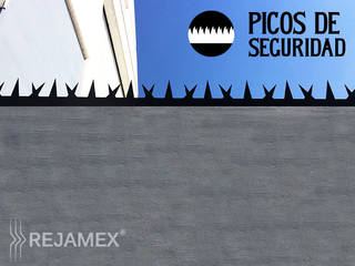 Picos de Seguridad para bardas, Rejamex Rejamex برجولا للسيارة معدن