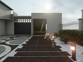 JARDINES, DISARQ ARQUITECTOS. DISARQ ARQUITECTOS. 石頭庭院