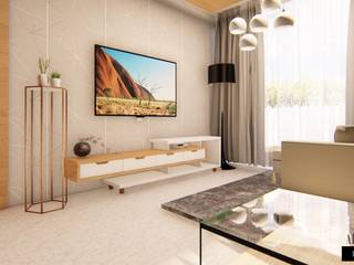 2 BHK FLAT AT BANGALORE, Aikaa Designs Aikaa Designs