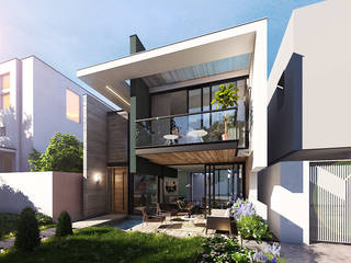 CASA PRADO, INSPIRA ARQUITECTOS INSPIRA ARQUITECTOS Moderne Häuser