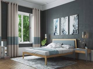 Кровать Fly , Bragindesign Bragindesign Scandinavian style bedroom Wood Wood effect