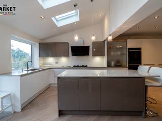 Ickenham Rear House Extension, The Market Design & Build The Market Design & Build Modern Kitchen