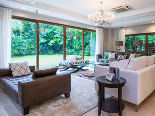 Airy Elegance, Design Intervention Design Intervention Modern living room