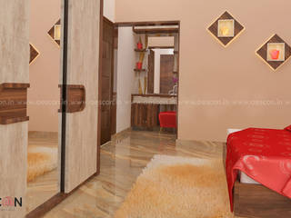 Interiors in Cochin , Aescon Builders and Architects Aescon Builders and Architects 아시아스타일 침실