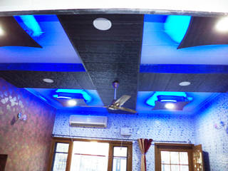 Interior Project completed, Mohali Interiors Mohali Interiors Salones de estilo moderno