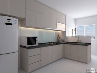 Ang Mo Kio Avenue 10, Swish Design Works Swish Design Works Built-in kitchens