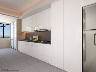 Compassvale Lane, Swish Design Works Swish Design Works Cocinas equipadas