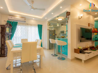 Brigade Meadows, 3 BHK—Dr. Usha & Dr. Mohan, DECOR DREAMS DECOR DREAMS Moderne Esszimmer