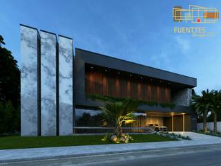 RESIDÊNCIA W.K, JORGE FUENTTES ARQUITETURA E INTERIORES JORGE FUENTTES ARQUITETURA E INTERIORES บ้านระเบียง