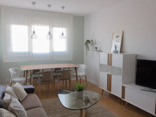 EL SALÓN DE IRENE Y MARIO, KELE voy a hacer KELE voy a hacer Scandinavian style living room