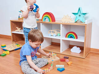 Comoda Montessori, Kids Kids Dormitorios infantiles Clósets y cómodas Madera Acabado en madera