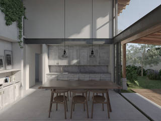 Casa unifamiliar, idA Arquitectos idA Arquitectos Dapur Modern