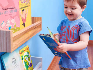 Estantes libreros, Kids Kids Dormitorios infantiles Accesorios y decoración Madera Acabado en madera