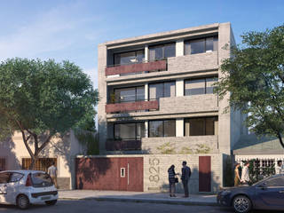 Renders Exteriores Diurnos, Renders + Arquitectura Renders + Arquitectura