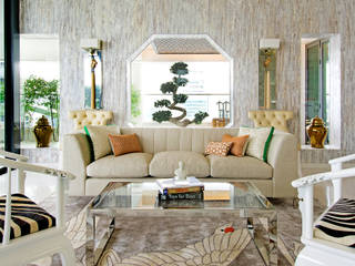 Japanese Flirtation, Design Intervention Design Intervention Asian style living room Beige