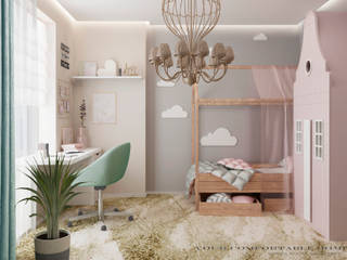 Детская комната, Your Comfortable home Your Comfortable home Cuarto para niñas