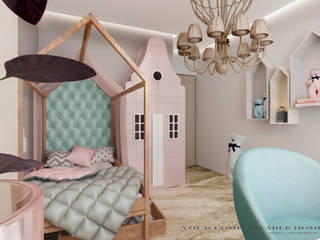 Детская комната, Your Comfortable home Your Comfortable home Спальня для дівчаток