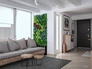 Ingresso & Zona Living (Capo d'Orlando - ME), Santoro Design Render Santoro Design Render Modern living room