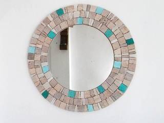 Espejo Aqua, GALIZIA V Mosaicos GALIZIA V Mosaicos Casas modernas: Ideas, diseños y decoración Mármol