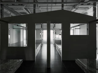 GABLE HOUSE, ARCHISTRY design&research office ARCHISTRY design&research office 실내 문 알루미늄 / 아연