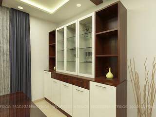 Duplex villa - Turnkey Interior, 360 Degree Interior 360 Degree Interior Modern dining room Plywood