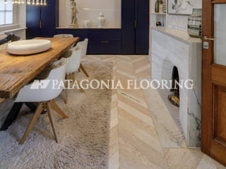 Comedor, PATAGONIA FLOORING PATAGONIA FLOORING Столовая комната в стиле модерн Дерево Эффект древесины