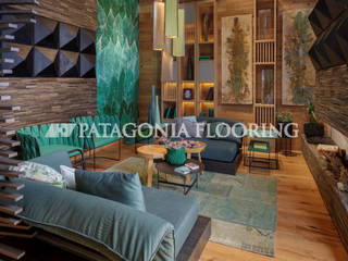 ​Estar íntimo , PATAGONIA FLOORING PATAGONIA FLOORING Salas modernas Madera Acabado en madera