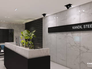 Kandil Steel Headquarter, ICONIC DESIGN STUDIO ICONIC DESIGN STUDIO Modern study/office