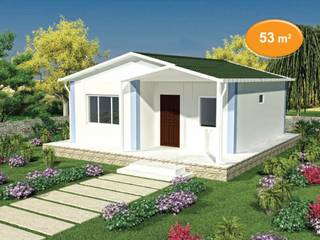 53 m2 Prefabrik Ev, EMİN PREFABRİK DOĞU EMİN PREFABRİK DOĞU บ้านสำเร็จรูป