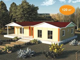 120 m2 Prefabrik Ev, EMİN PREFABRİK DOĞU EMİN PREFABRİK DOĞU บ้านสำเร็จรูป