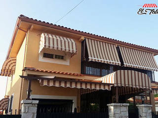Casas con toldos, El Toldo El Toldo Balcones y terrazas de estilo moderno