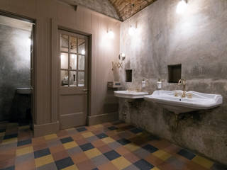 Focus bagno: la cura del cliente che continua in ogni spazio, Idearredobagno.it Idearredobagno.it Classic style bathrooms Copper/Bronze/Brass Amber/Gold