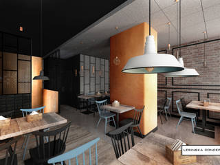 RESTAURACJA TARG RYBNY, LESINSKA CONCEPT LESINSKA CONCEPT Commercial spaces