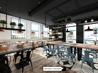 RESTAURACJA TARG RYBNY, LESINSKA CONCEPT LESINSKA CONCEPT Commercial spaces