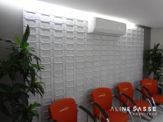 PROJETO CORPORATIVO , ALINE SASSE ALINE SASSE Commercial spaces